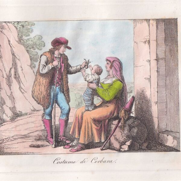 Pinelli, Costume di Cerbara, 1820