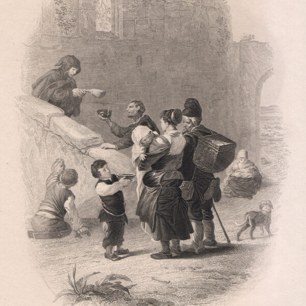L'elemosina, A.H.Payne, 1850