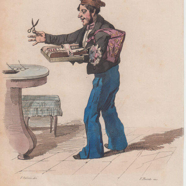 Filippo Palizzi, Il Galantariaro, De Bourcard, 1853