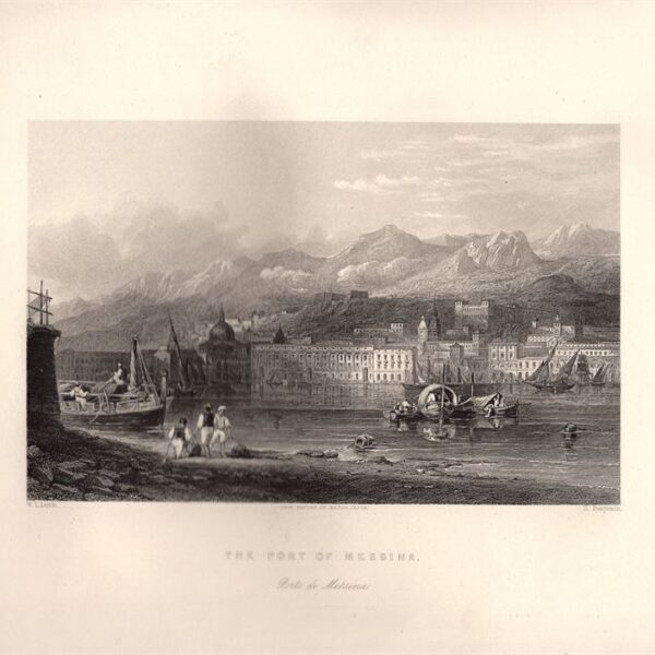 Messina, Il Porto, 1850