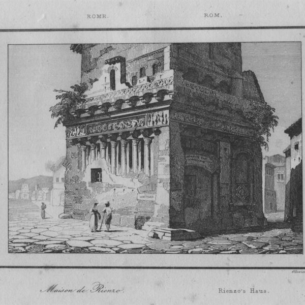 Roma, Casa di Rienzo, 1835