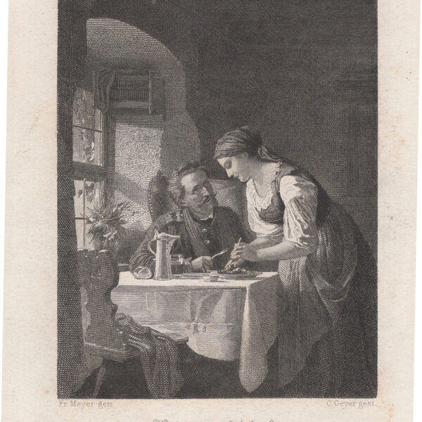 Piccola incisione del XVIII-XIX s