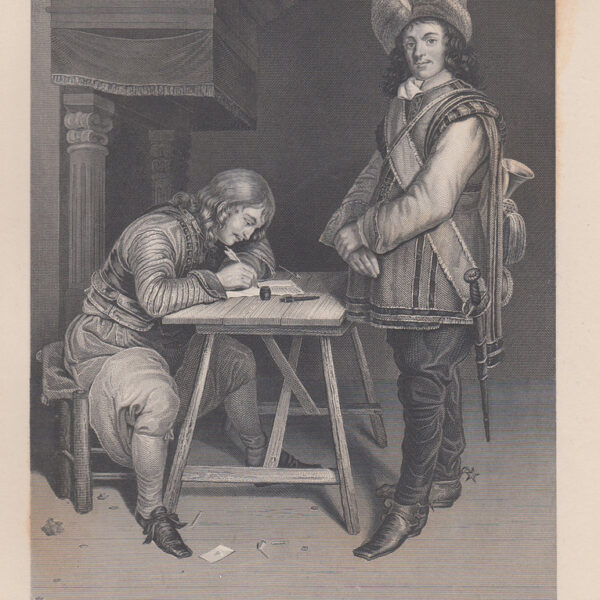 Il Trombettiere, G.Terburg, 1840-50