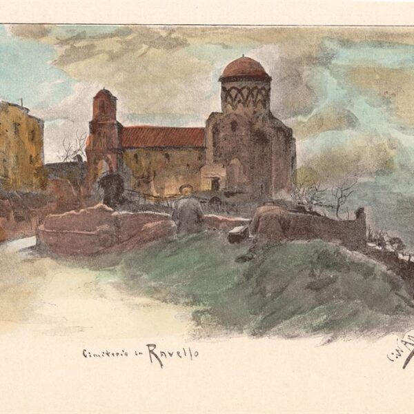 Christian Wilhelm Allers, Ravello, Cimitero, 1890