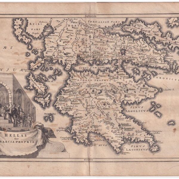 Cellarius, Grecia, 1701