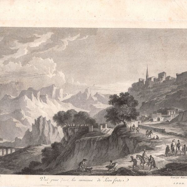 Enna, Dintorni di Leonforte, Saint-Non, 1781-86