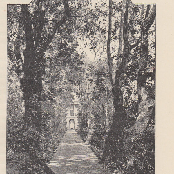 Genova, Entrata di Villa Pallavicini, 1890