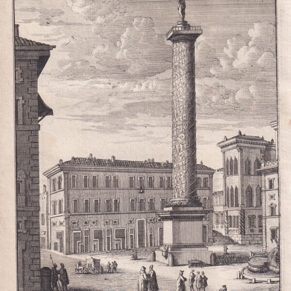 Roma, Colonna di Antonino Pio, 1724