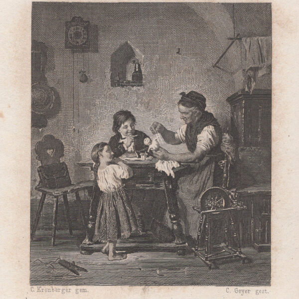 Piccola incisione del XVIII-XIX s