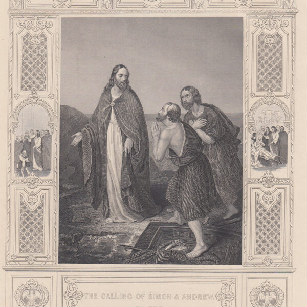 La chiamata di Simone e Andrea. 1830