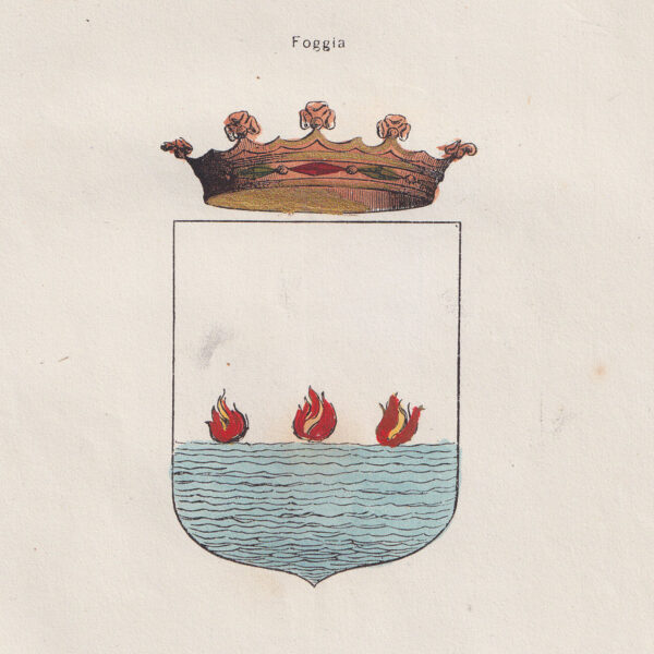 Stemma di Foggia, 1866