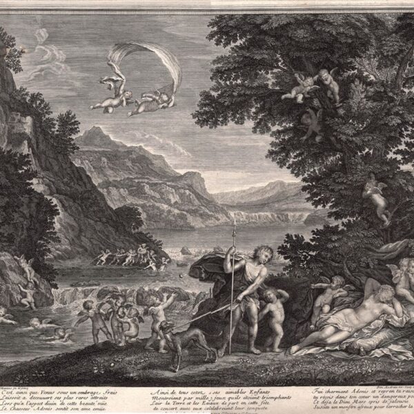 Albani, Audran, Venere ed Adone, 1770
