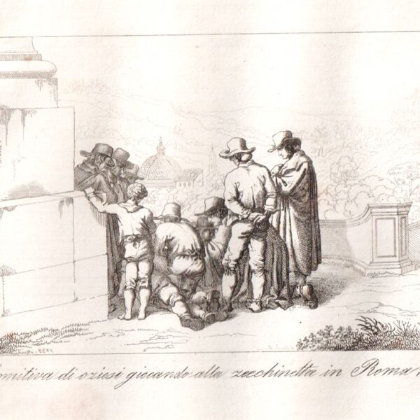 Pinelli, Gioco della Zecchinetta, 1840