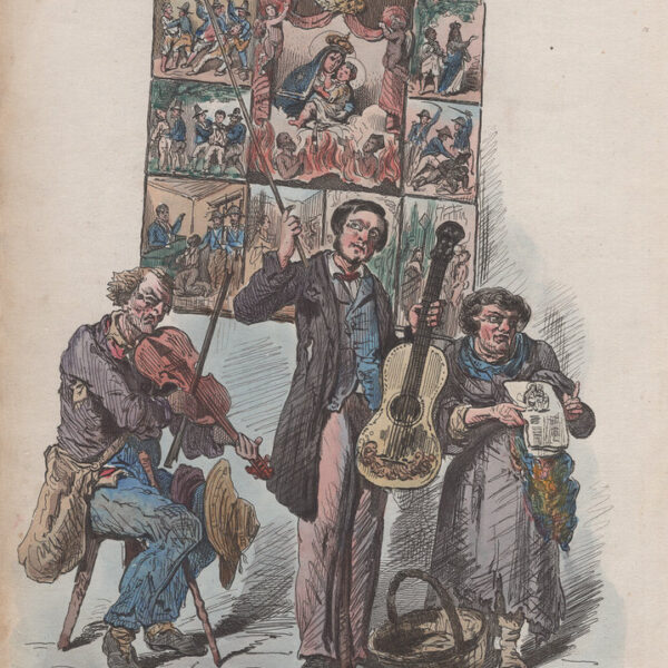 Il miracolo della Madonna del Carmine, 1853