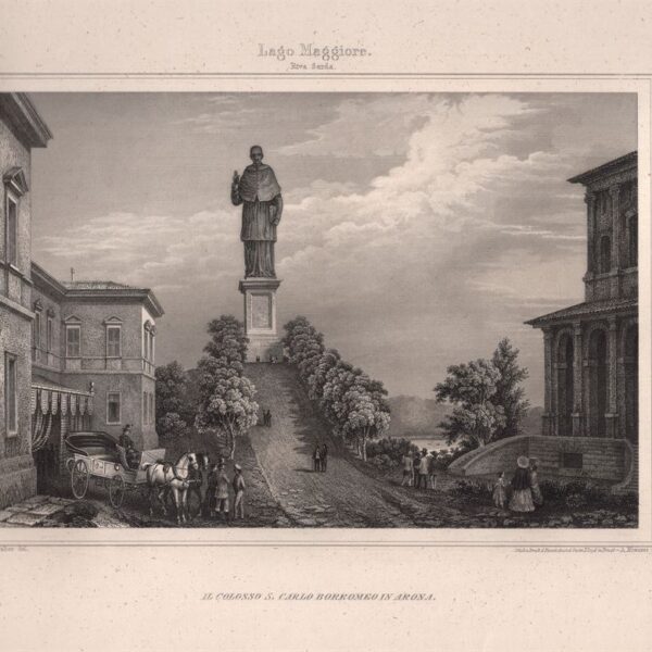 Arona, Il Colosso di S. Carlo Borromeo, 1860