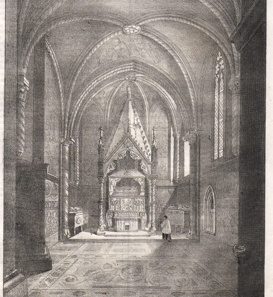 Napoli, Cappella dei Minutoli, 1843