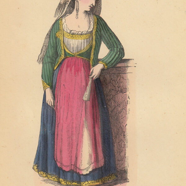 Donna dell'isola Ischia, 1844-47