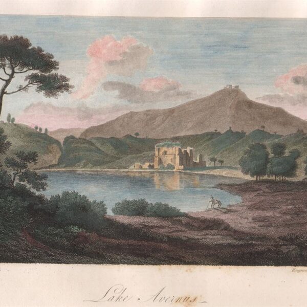 Averno, Lago, Campi Flegrei, 1830