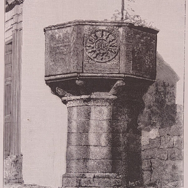 ​Viterbo, Pulpito di San Francesco, 1886