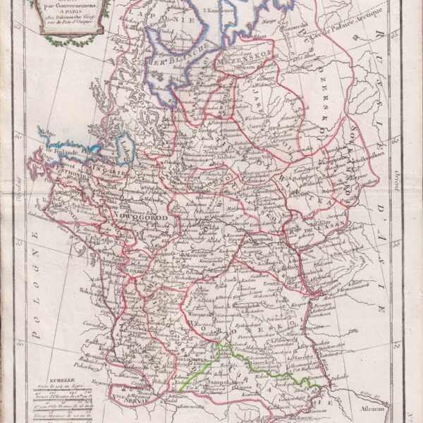 Russia, C.F. Delamarche, 1816