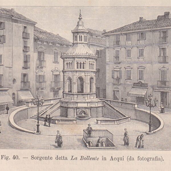 Acqui, Sorgente La Bollente, 1890