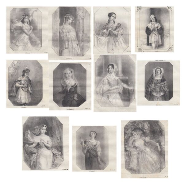 1844  Galleria delle donne di Shakespeare