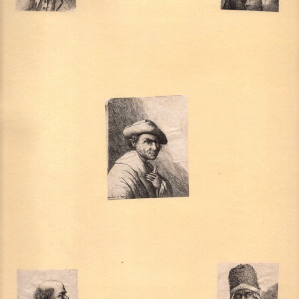 David Deuchar (1743-1808), da A.Ostade Cinque volti