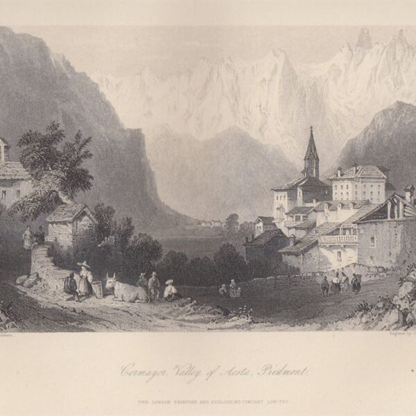 Courmayer, Valle d' Aosta, 1850