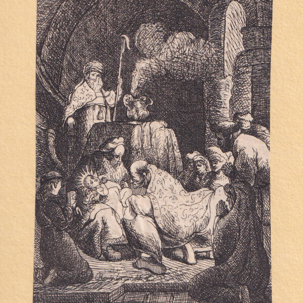 da Rembrandt, L' adorazione dei Magi, David Deuchar