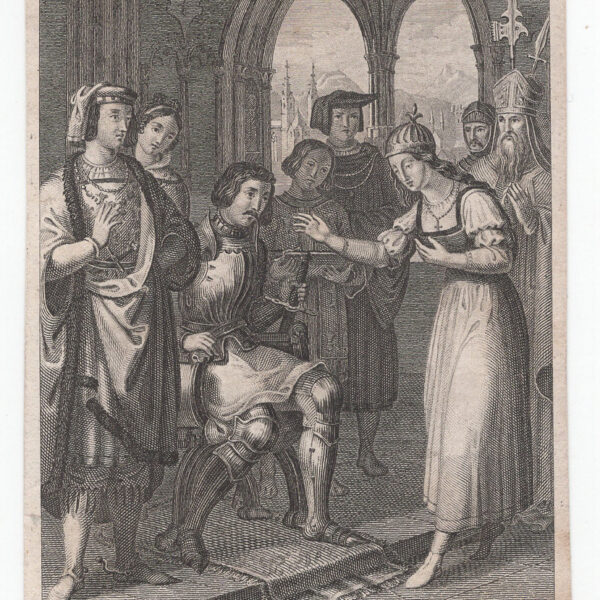 Piccola incisione del XVIII-XIX s