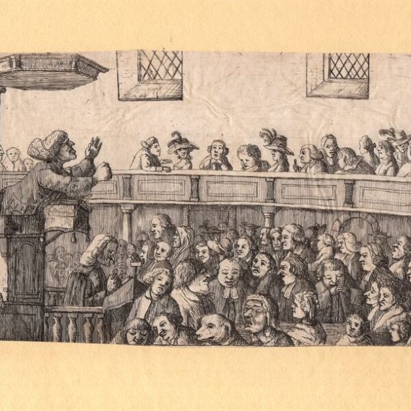 David Deuchar (1743-1808), da A.Ostade La Predica dal Pulpito