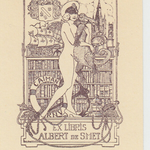 Leon Eygelshoven (Belgio) exlibris