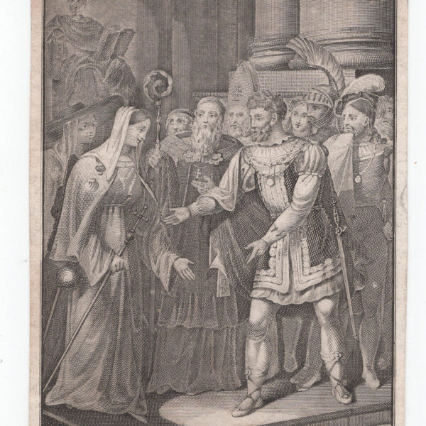 Piccola incisione del XVIII-XIX s