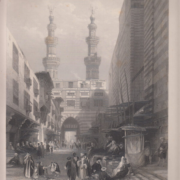 Porta dei Metwaleys, Cairo, 1850-60