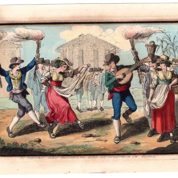 da Bartolomeo Pinelli, Dopo la vendemmia, Gaetano Cottafava, 1826