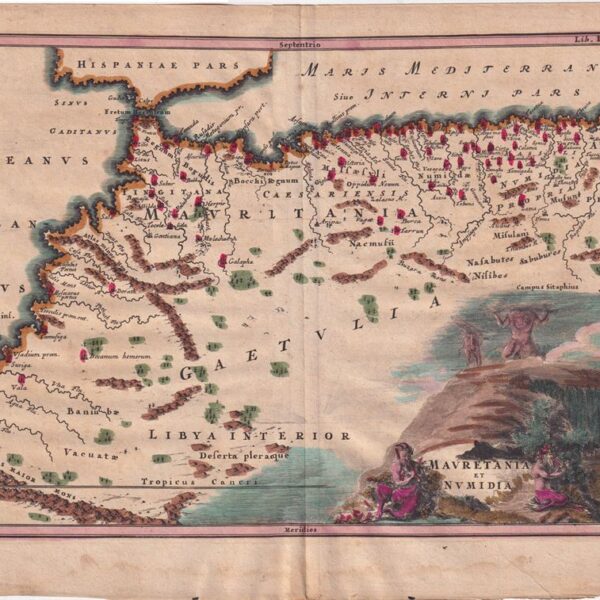 1701, Mauritania e Numidia, dal Cellario