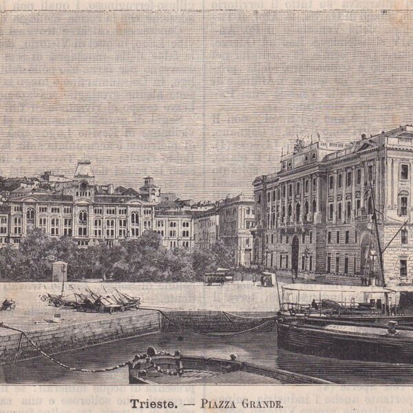 Trieste, Piazza Grande, 1890