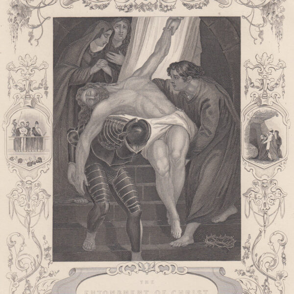 La deposizione di Cristo. Acquaforte