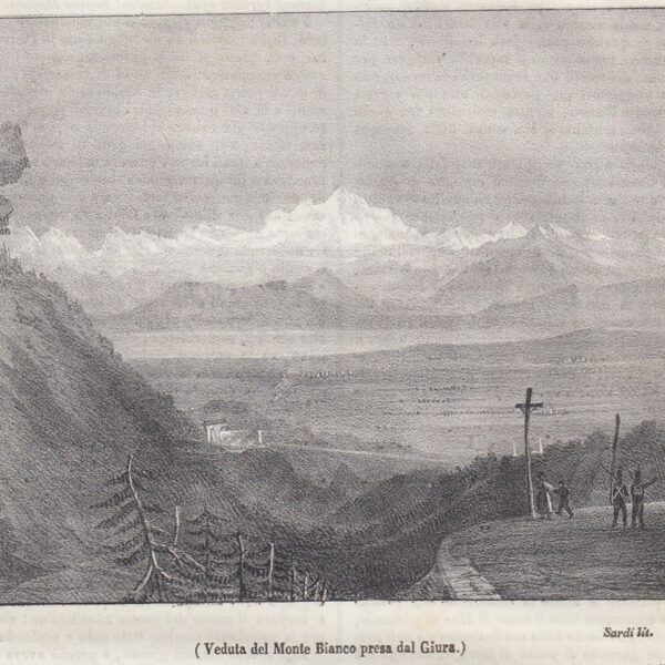 Monte Bianco dal Giura, 1841