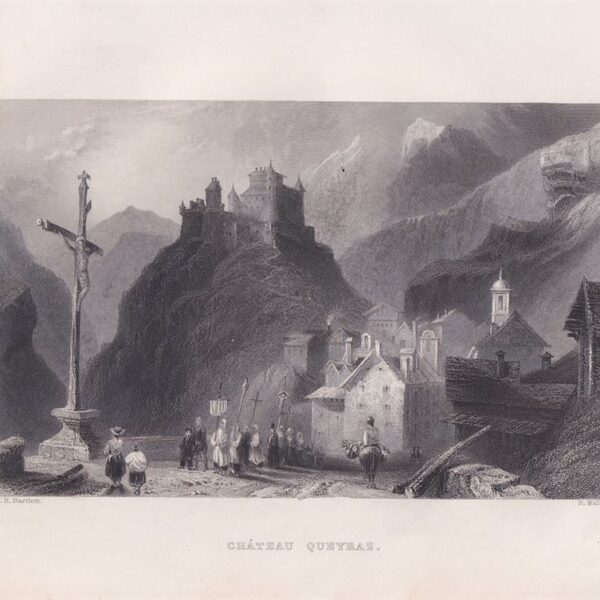 Queyras, Chateau Queyraz, 1840