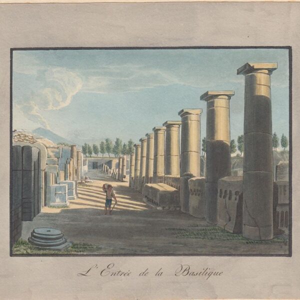 Pompei, Entrata della Basilica, 1830