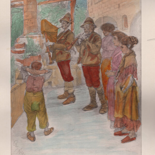 Wilhelm Allers, Zampognari,1890