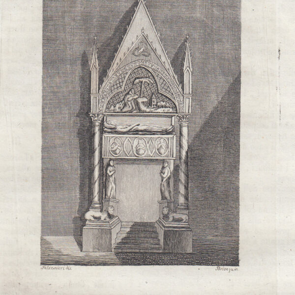 Napoli, Sepolcro di Caterina d'Austria, 1839