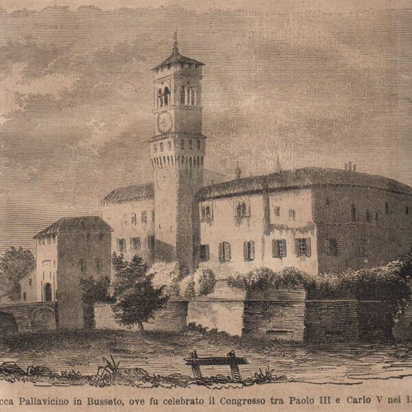 Busseto, 1872  La Rocca Pallavicino