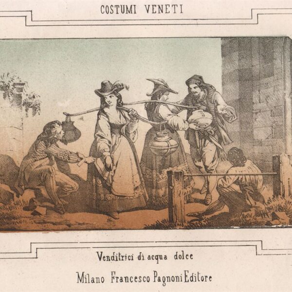 Venezia, Venditrici di Acqua Dolce, 1857