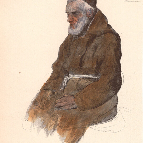 Christian Wilhelm Allers, Frate Cappuccino, 1890