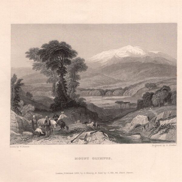 Grecia, Monte Olimpo, 1832