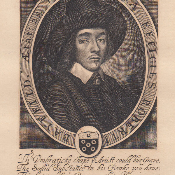 William Faithorne, Ritratto di Bayfeild, 1650, XIX secolo