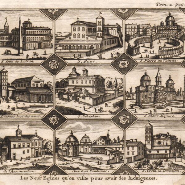 Roma, Nove Chiese per Indulgenza, 1707
