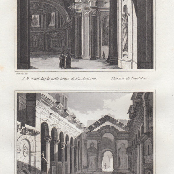 Roma, S.Maria degli Angeli, 1834-1837